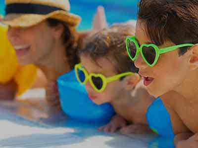 Une piscine creusée