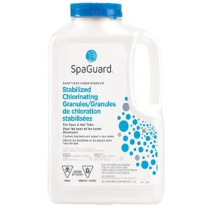 SpaGuard – Granules de chlore stabilisées (2kg) Assainisseur